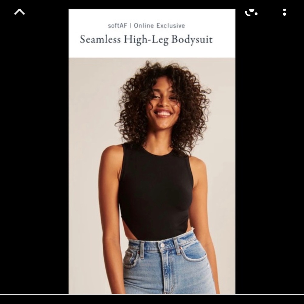 Abercrombie & Fitch High-Leg Bodysuit